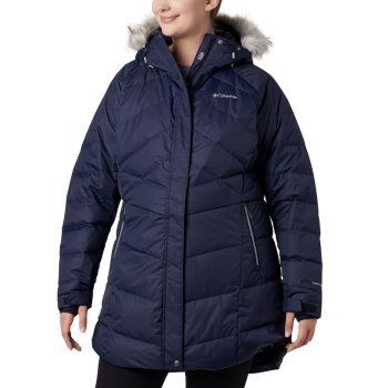 Columbia Lay D Down II Mid Plus Size, Chamarras Azul Marino Para Mujer | 917085-FIP